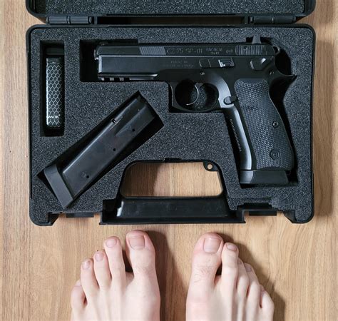 Just got my first pistol, not counting my KP-9. [CZ 75 SP-01 Tactical