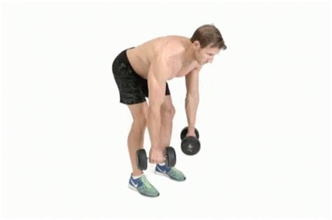 Dumbbell Row GIF - Dumbbell Row Standing - Discover & Share GIFs