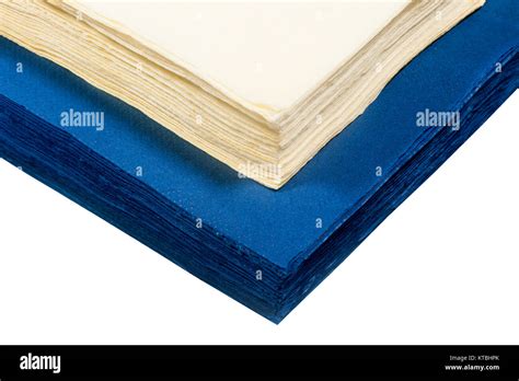 colored paper napkins Stock Photo - Alamy