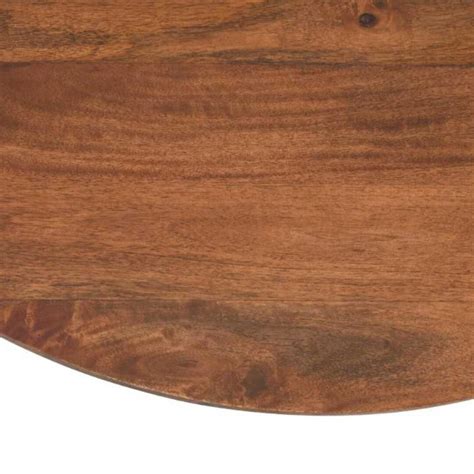 slatted mango wood  coffee table  furnished