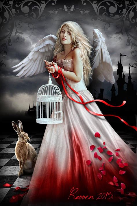 Fantasy art | Angel art, Angel, Gothic fantasy art