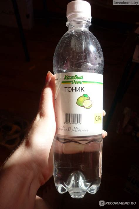Напиток безалкогольный сильногазированный Каждый день Тоник - «ТониБЯкА ...