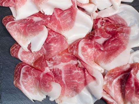 Sliced Volpi Heritage Prosciutto | Heritage Foods