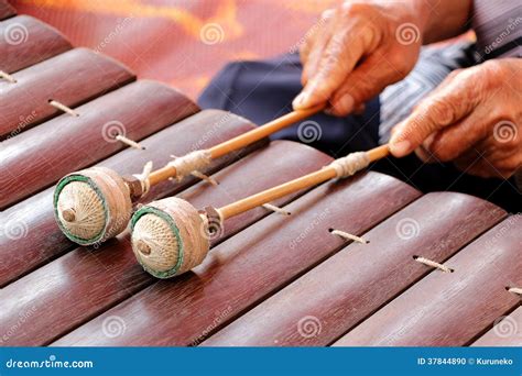 Thai Xylophone Musical Instrument Royalty-Free Stock Photo ...