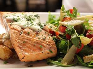 Grilled King Salmon Recipe - CookCrews.com