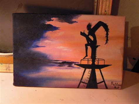 Death Note Painting at PaintingValley.com | Explore collection of Death ...