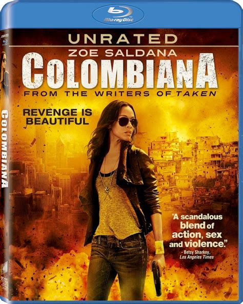 Colombiana Blu-ray