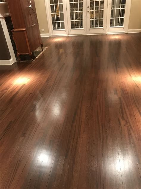 Dark Cherry Hardwood Flooring