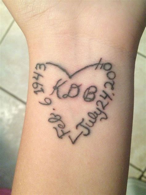 tribute tattoos for grandma