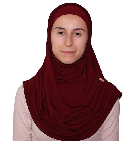 Firdevs Practical Amira Hijab Dark Red