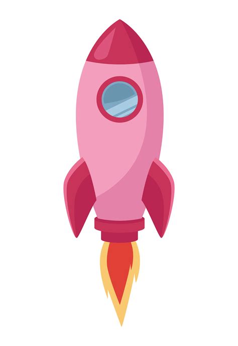 pink rocket launcher  vector art  vecteezy