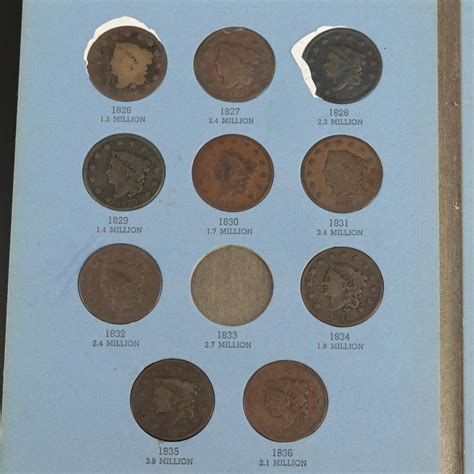 U.S. Large Cent Collection from 1826-1857 | EBTH