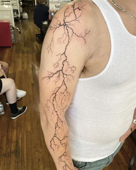 Lightning Bolt Tattoo Sleeve