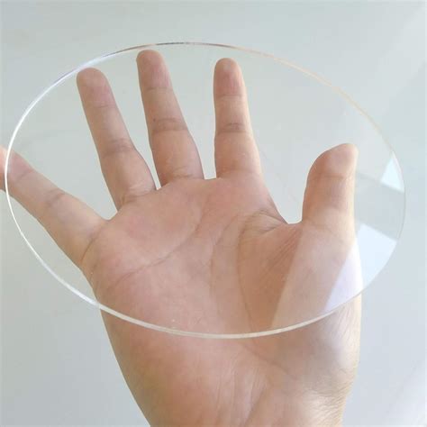 pcs acrylic  circle plexiglass  disc  sheet lucite