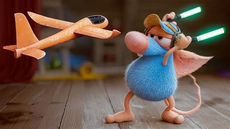 Rattic Mini - The Airfield & More Funny Cartoon Videos for Kids - YouTube
