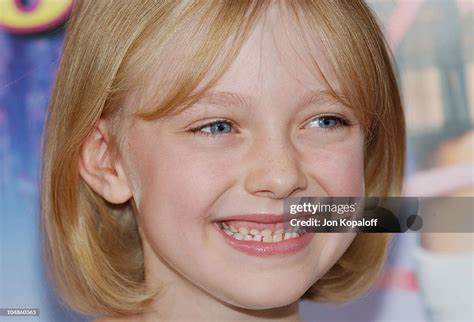 Dakota Fanning during "Uptown Girls" Los Angeles Premiere at ArcLight... News Photo - Getty Images