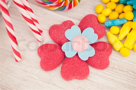 Candies with different shapes and colors | Stock image | Colourbox