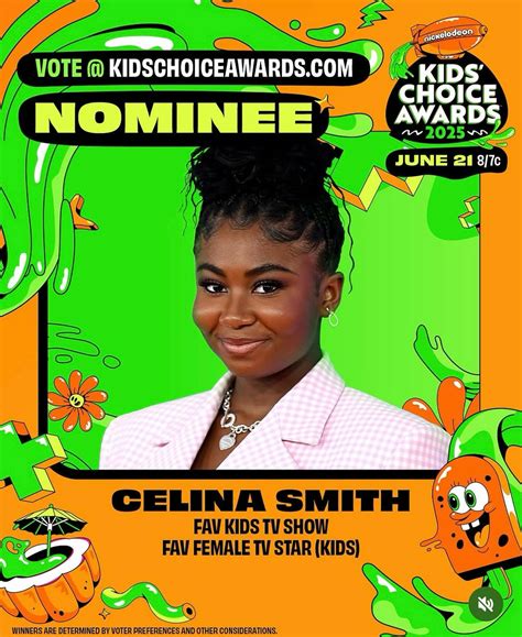 Congratulations to Capstone student, Celina Smith for her Nickelodeon