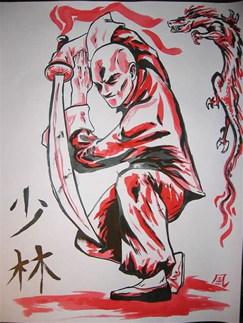 School of Shaolin Paintings :: Behance