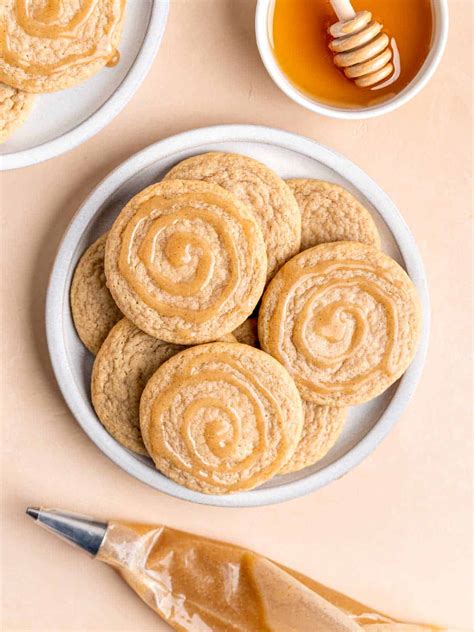 Easy Glazed Honey Bun Cookies – Broken Oven Baking