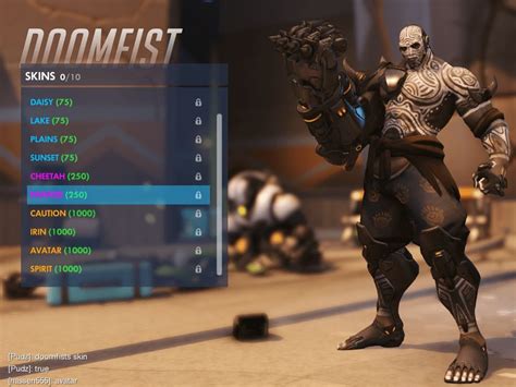 Overwatch: Preview All of Doomfist's Skins Now on the PTR