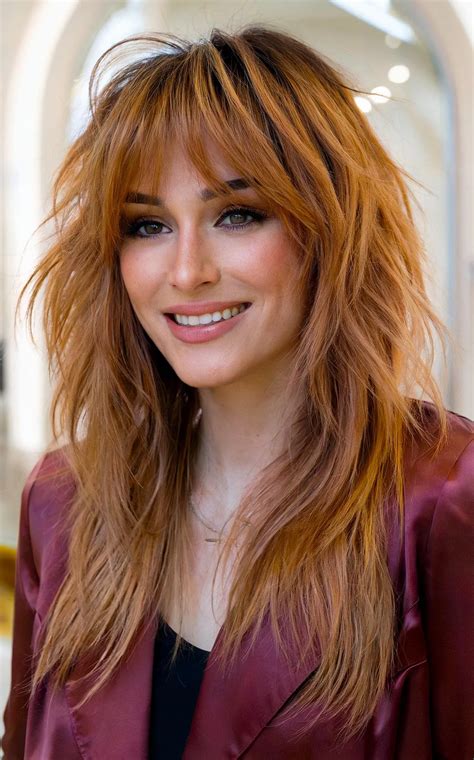 Why the low-maintenance shaggy haircut with bangs is here to stay 11