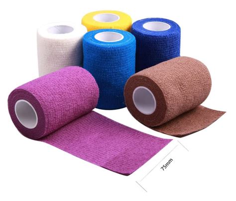 5 Pieces Self-adhesive Bandages Adhesive Bandage 5cm X 4.5m | Fruugo DK