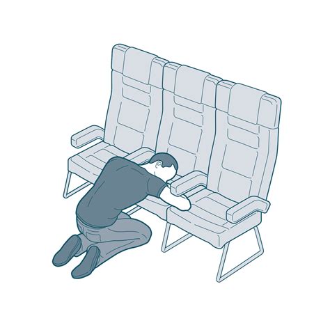 How to sleep on a plane: 18 illustrated positions for in-flight