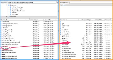 upload  wp content directory support center