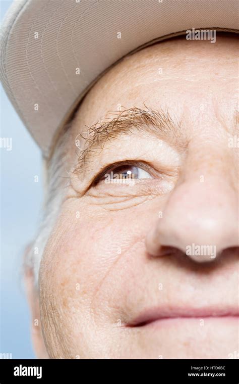 Face of a senior man Stock Photo - Alamy