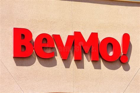 bevmo sign  logo  retail store bevmo   superstore retailer