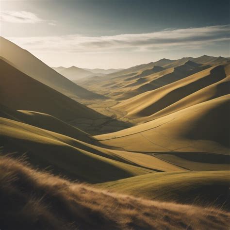 Premium Photo | Hills landscape