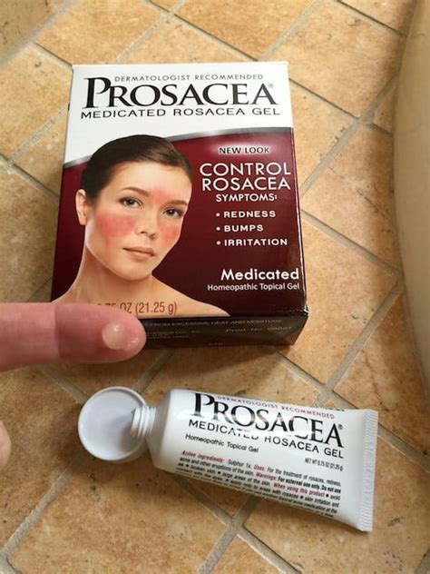 Do You Have Rosacea? Try Prosacea® Medicated Rosacea Gel + Giveaway ...