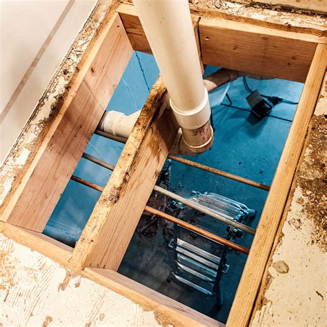 Replacing A Subfloor Under A Leaking Toilet DIY
