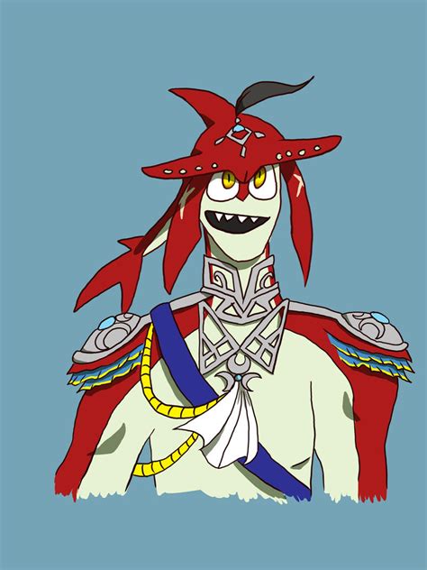 Sidon Breath Of The Wild by Andreafish on DeviantArt