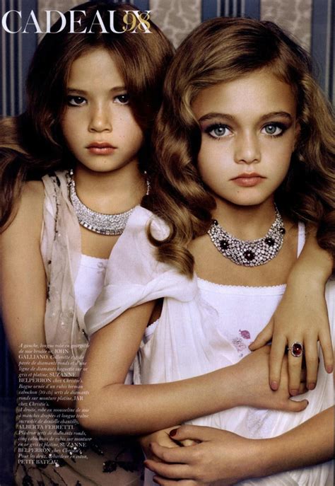Маленькие модели в Vogue Paris (14 фото)