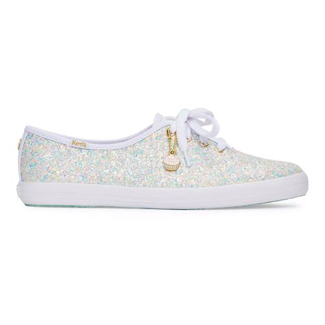 Keds x Magnolia Bakery Champion Mixed Glitter Lace Up - Free Shipping