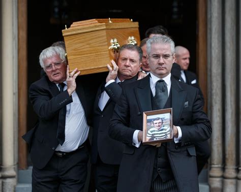Celtic legend Jim Brogan laid to rest as Hoops heroes gather to say