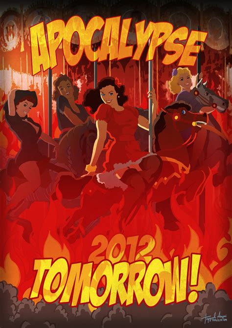 Apocalypse Tomorrow 2012 Pin-Up Girl Calendar Art — GeekTyrant