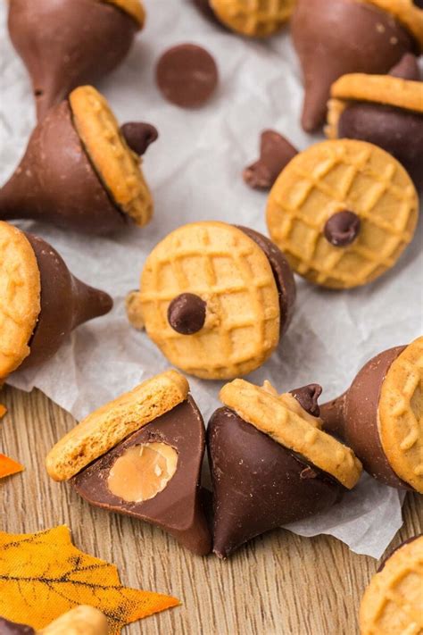 Hershey's Kisses Acorn Treats - Princess Pinky Girl