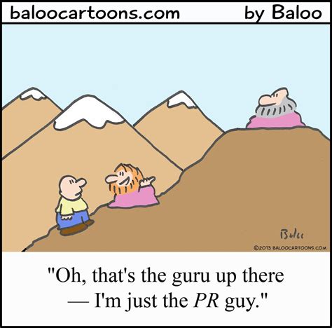 Baloo's non-political cartoon blog: Guru cartoon