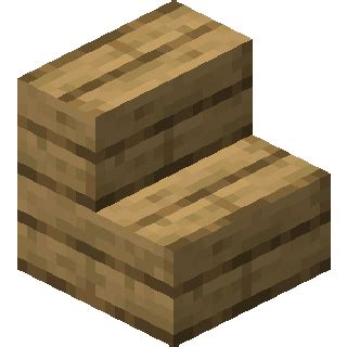 Oak Stairs | How to craft oak stairs in Minecraft | Minecraft Wiki