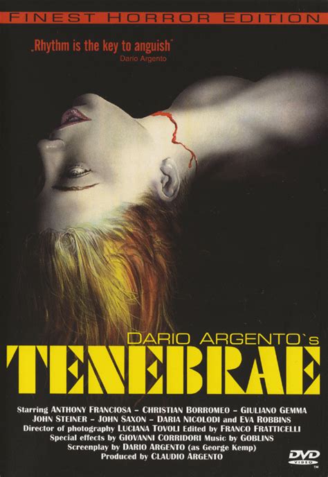 obscurendure: Review - Tenebrae (1982 - Dir. Dario Argento)