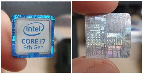 intel sticker     current processor