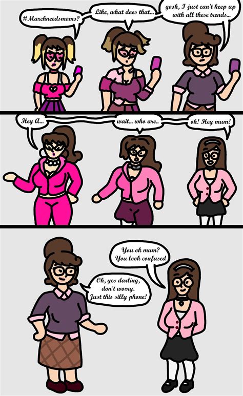 Marchneedsmoms: mother-daughter swap by Artboye2 on DeviantArt