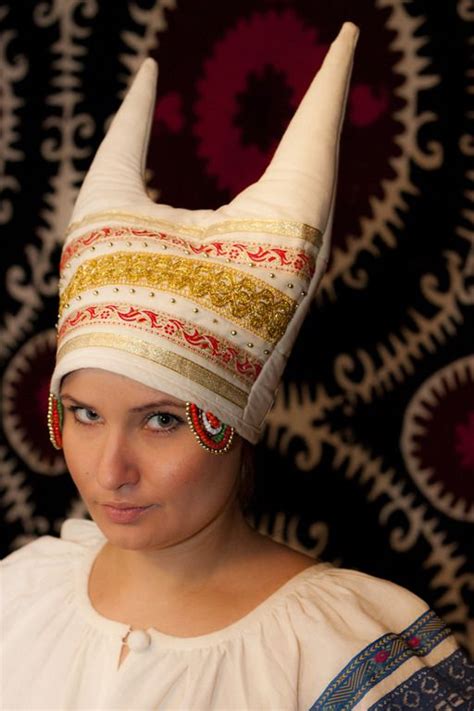 Кокошники и Головные уборы - Кичка рогатая Bridal Headdress, Headpiece ...