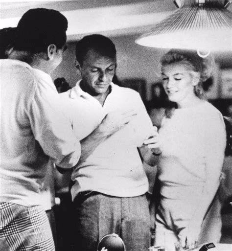 Marilyn Monroe Collection — Marilyn Monroe and Frank Sinatra in Santa...