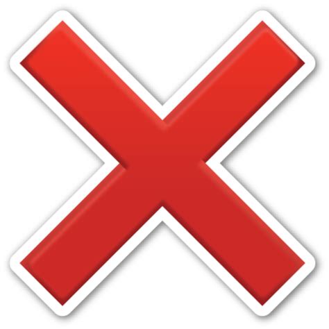 Free Cross Out Sign Transparent, Download Free Cross Out Sign ...