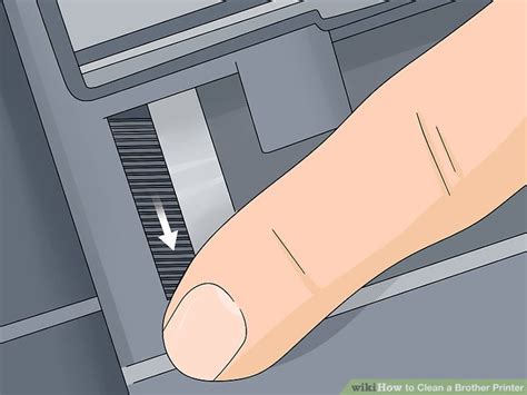 how to clean brother printer