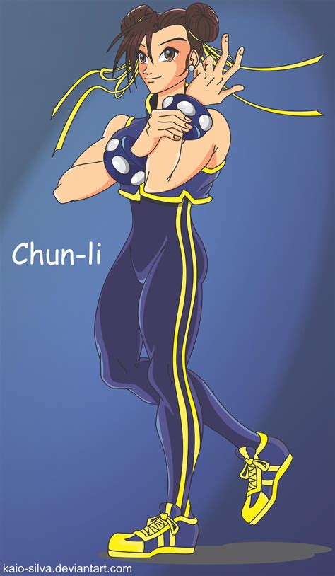 Chun-li ( SF Alpha ) by Kaio-Silva on DeviantArt